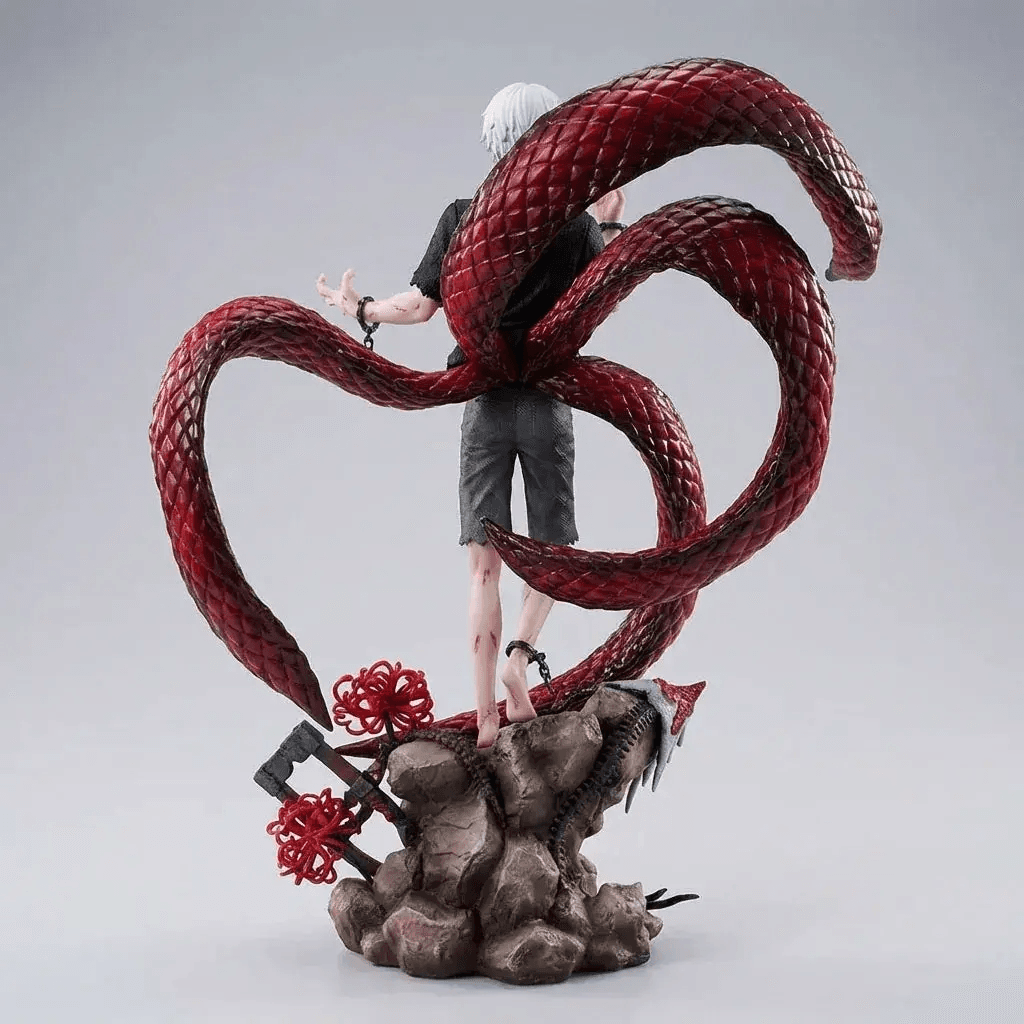 Kaneki Ken Tokyo Ghoul Anime Figure With Changeable Face - ToylandEU