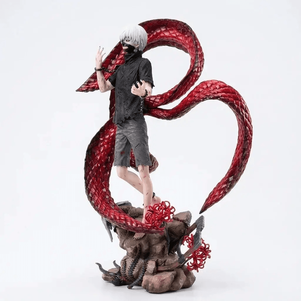 Kaneki Ken Tokyo Ghoul Anime Figure With Changeable Face - ToylandEU