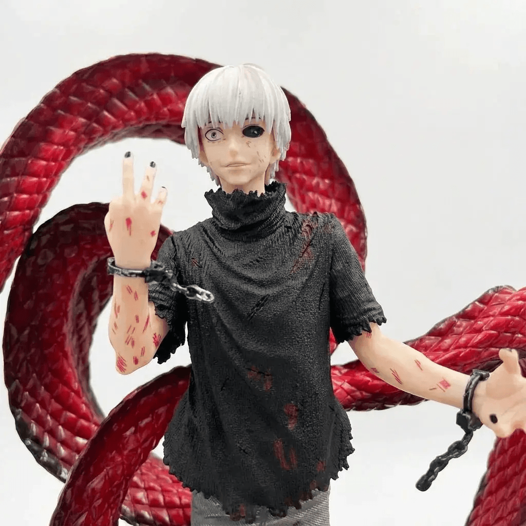 Kaneki Ken Tokyo Ghoul Anime Figure With Changeable Face - ToylandEU
