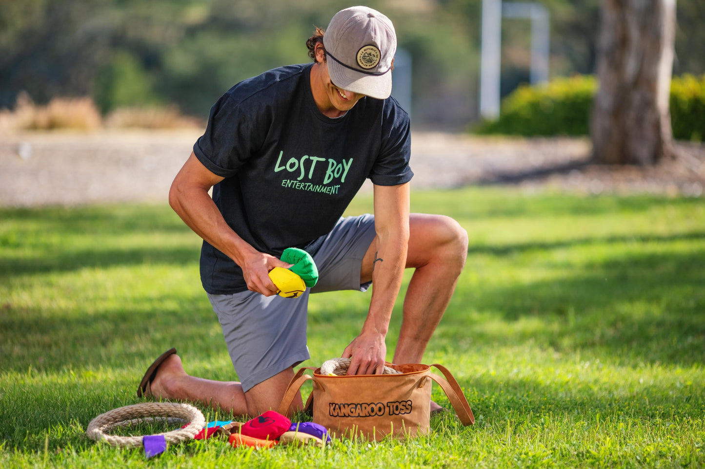Kangaroo Toss Ring Toss Game Backyard Fun Durable