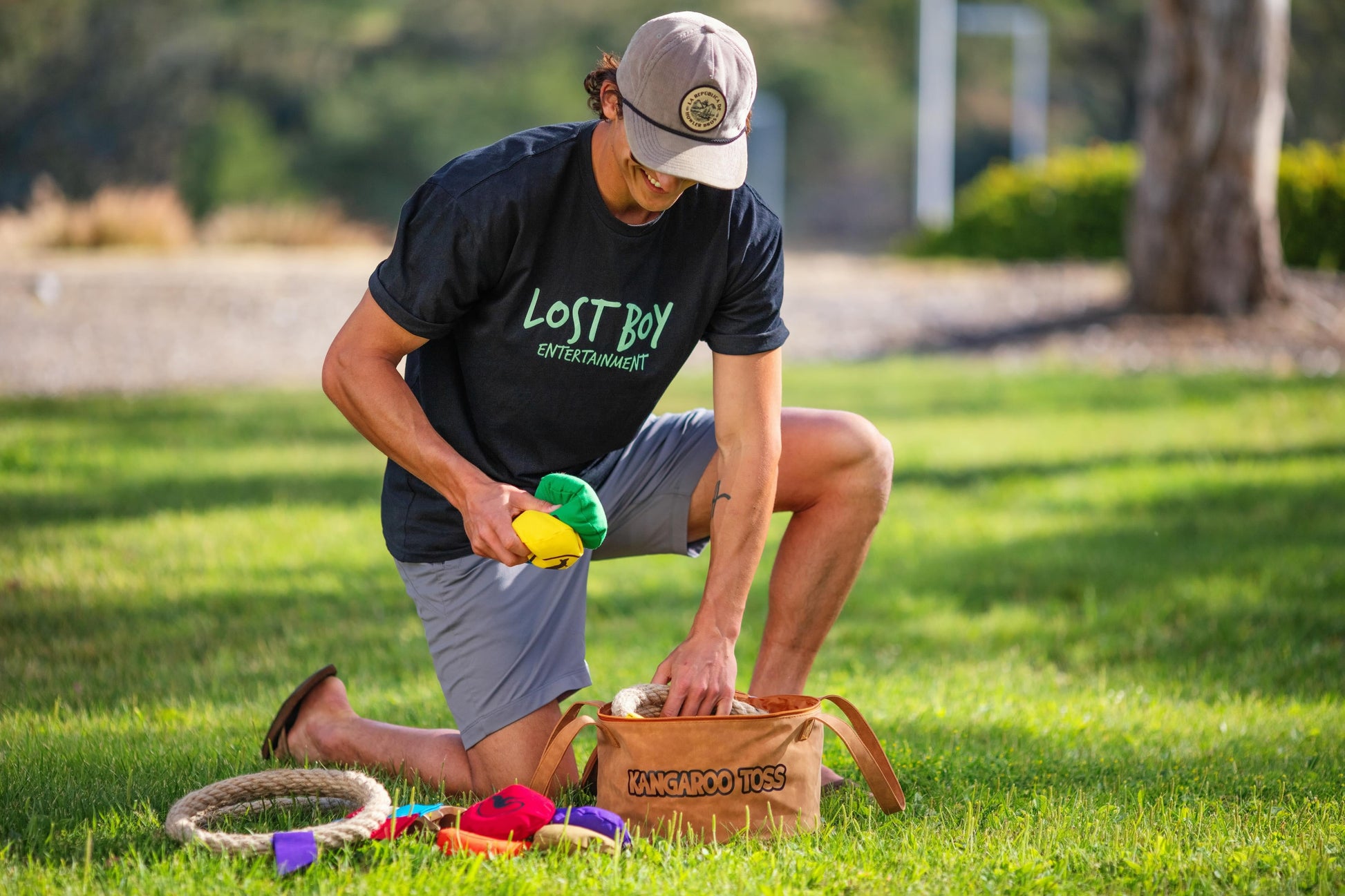 Kangaroo Toss Ring Toss Game Backyard Fun Durable