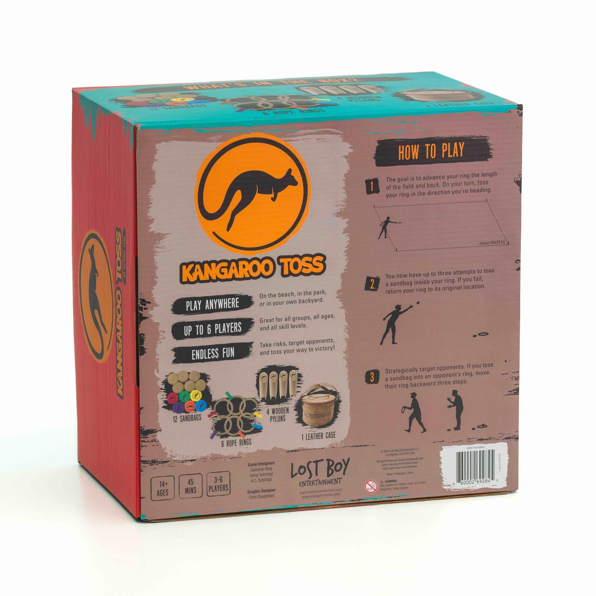 Kangaroo Toss Ring Toss Game Backyard Fun Durable