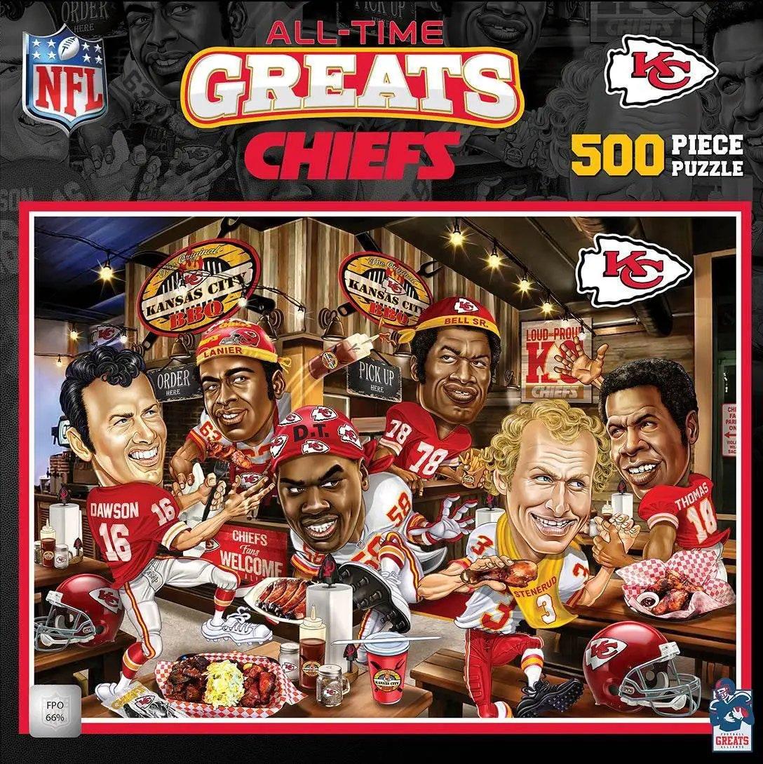  Kansas City Chiefs 500 Piece All Time Greats Puzzle -  ToylandEU™