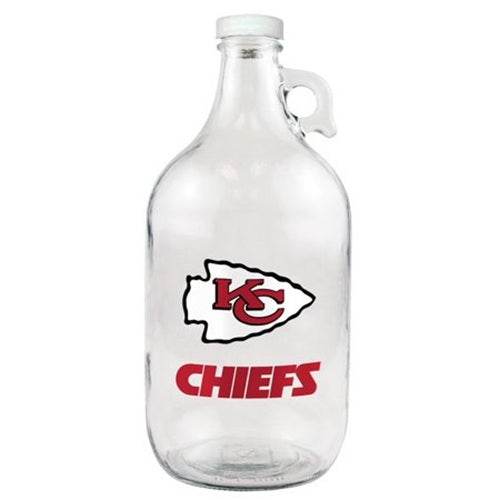 Kansas City Chiefs 64 Oz Glass Jar Collector Style Edition - ToylandEU