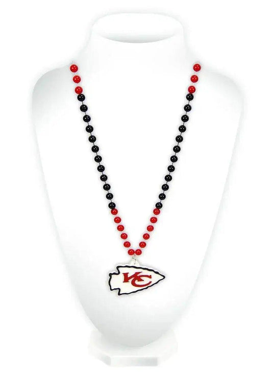  Kansas City Chiefs Beads with Medallion Mardi Gras Style -  ToylandEU™