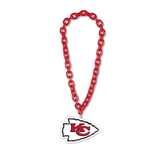 Kansas City Chiefs Big Chain Necklace For Game Day Gear - ToylandEU