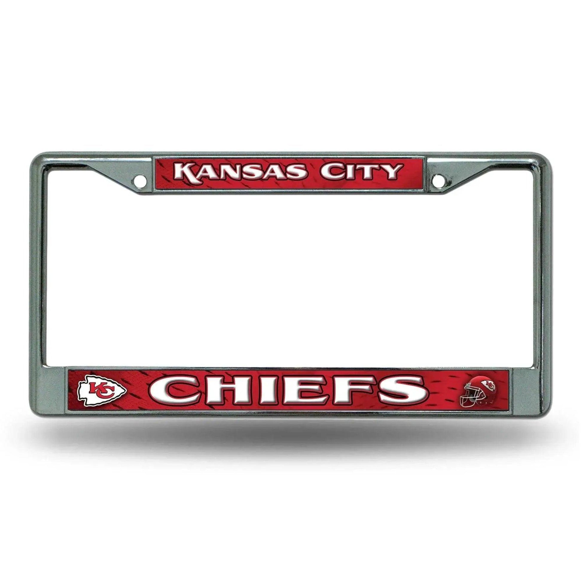  Kansas City Chiefs Chrome Plate Frame Printed Insert -  ToylandEU™
