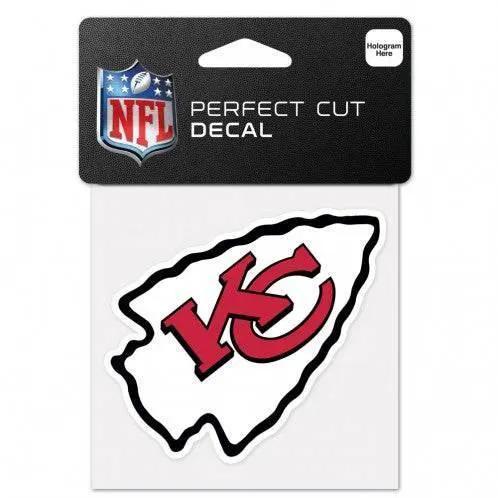  Kansas City Chiefs Decal 4x4 Cut Color Outdoor Vinyl -  ToylandEU™