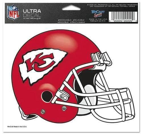  Kansas City Chiefs Decal 5x6 Ultra Color -  ToylandEU™