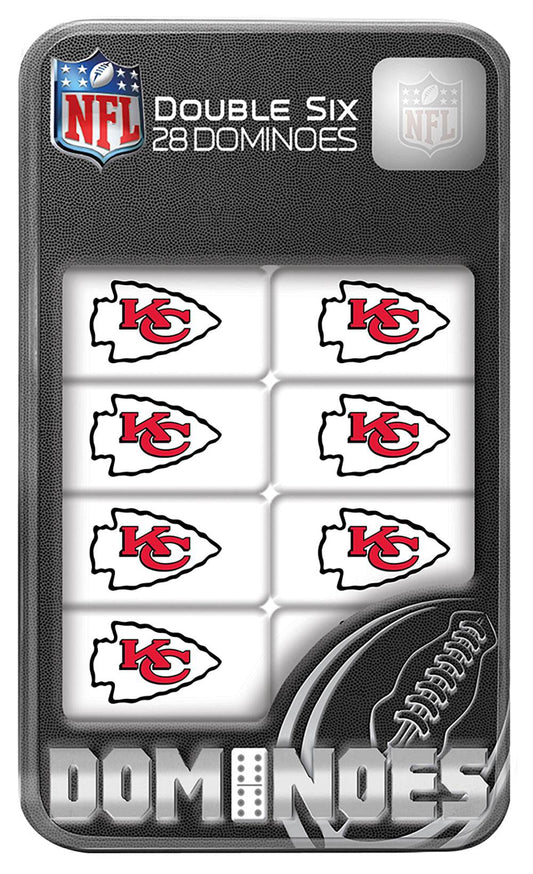 Kansas City Chiefs Dominoes Set 28 Pieces With Team Logo - ToylandEU