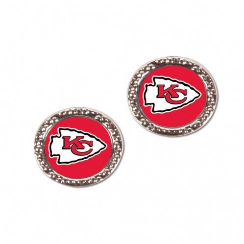 Kansas City Chiefs Earrings Post Style Special Order - ToylandEU