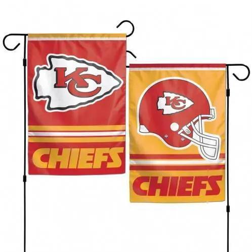  Kansas City Chiefs Flag 12x18 Garden Style 2 Sided -  ToylandEU™