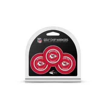  Kansas City Chiefs Golf Chip With Marker 3 Pack Gift Set -  ToylandEU™