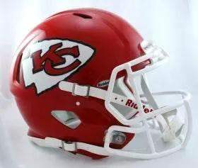  Kansas City Chiefs Helmet Riddell Authentic Full Size Speed Style -  ToylandEU™