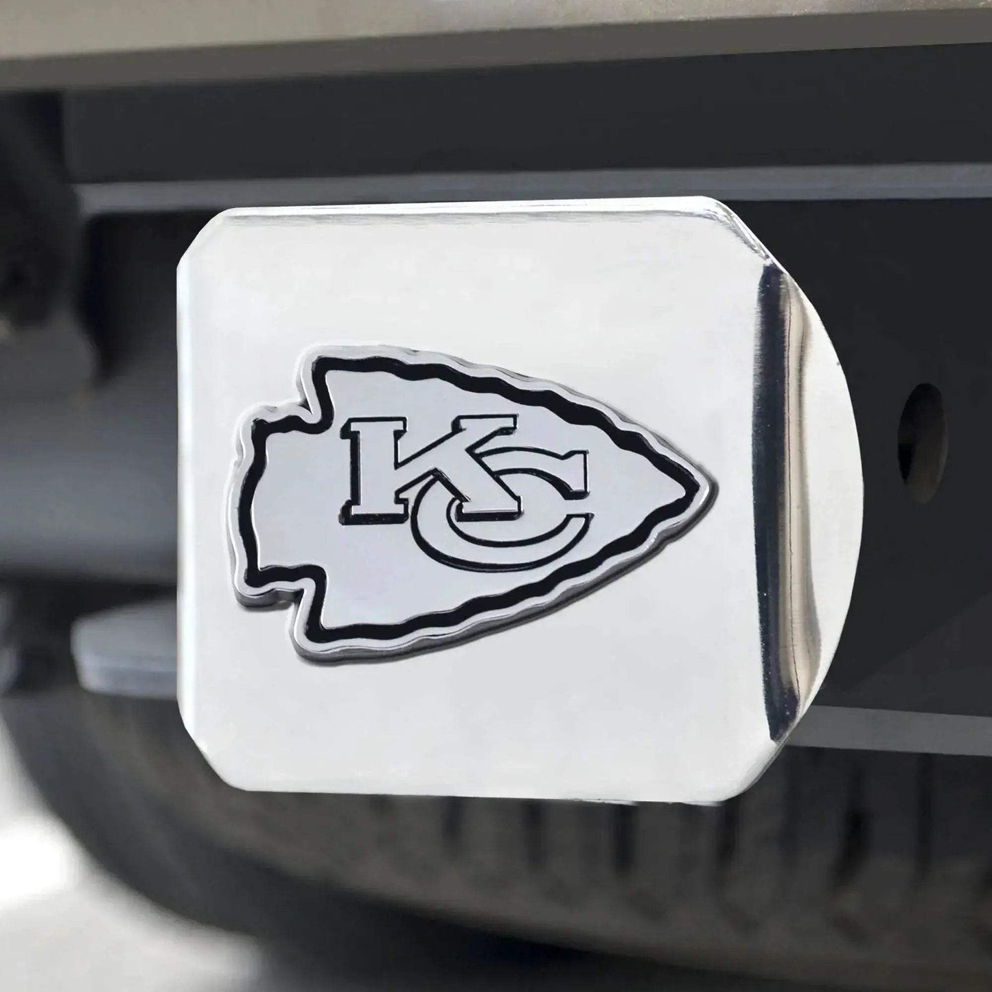  Kansas City Chiefs Hitch Cover Chrome Emblem For Hitches -  ToylandEU™