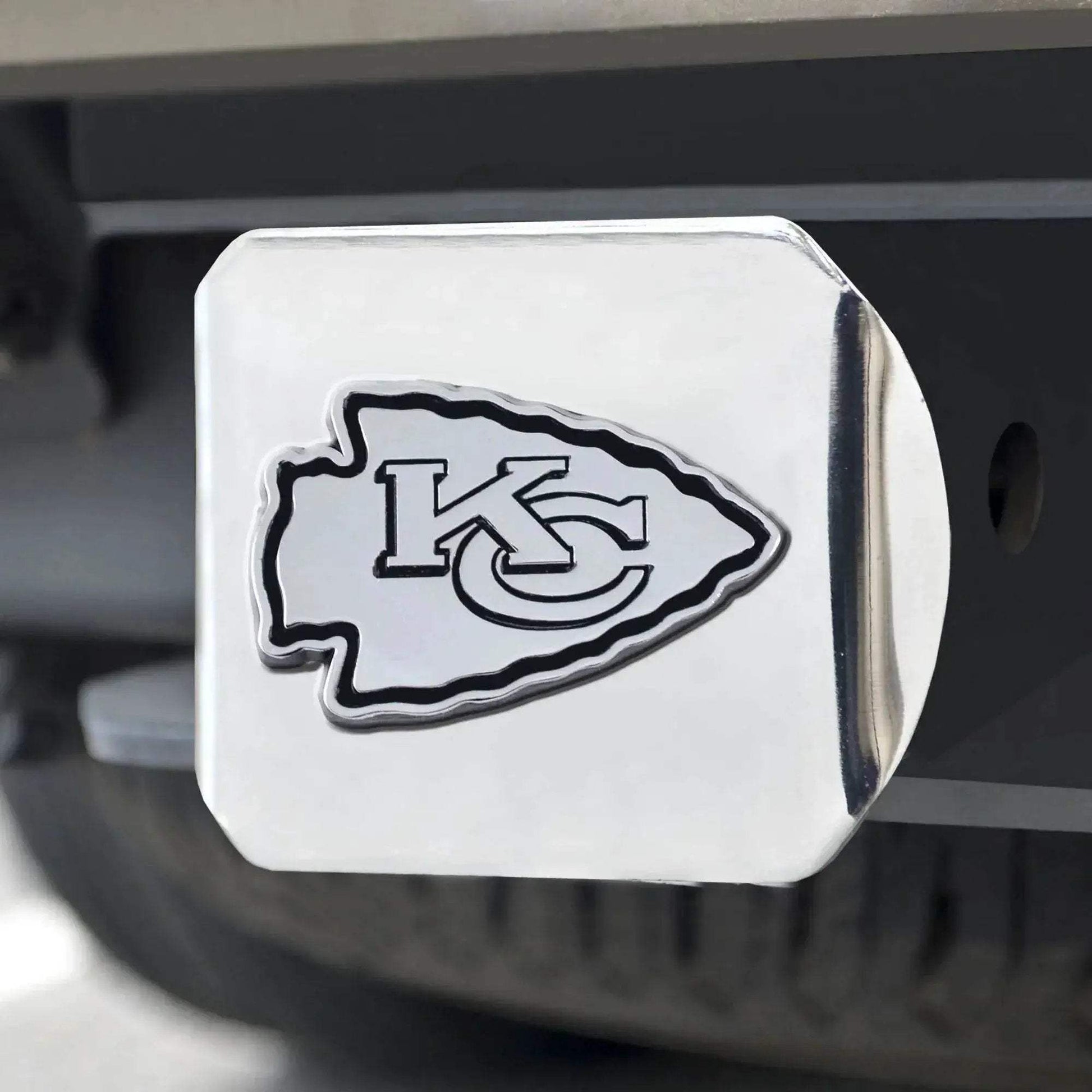 Kansas City Chiefs Hitch Cover Chrome Emblem For Hitches -  ToylandEU™