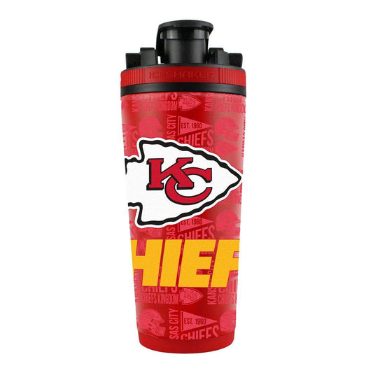 Kansas City Chiefs Ice Shaker 26oz Stainless Steel Bottle - ToylandEU