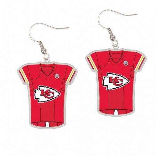 Kansas City Chiefs Jersey Style Earrings Special Order - ToylandEU
