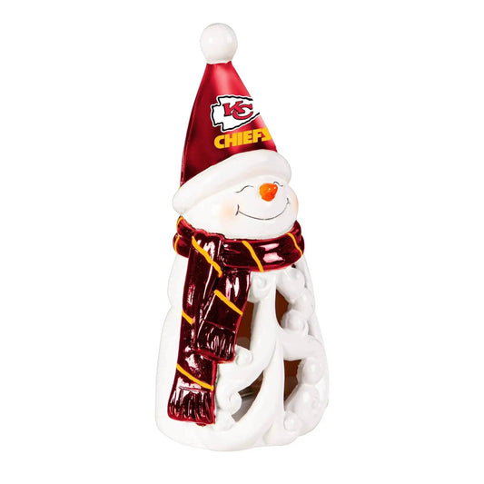  Kansas City Chiefs LED Snowman Statue 8 Inch With Logo -  ToylandEU™