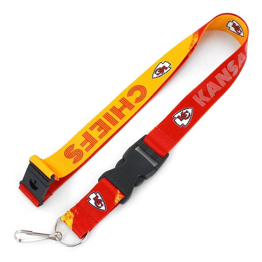 Kansas City Chiefs Lanyard Crossfade Design Breakaway - ToylandEU