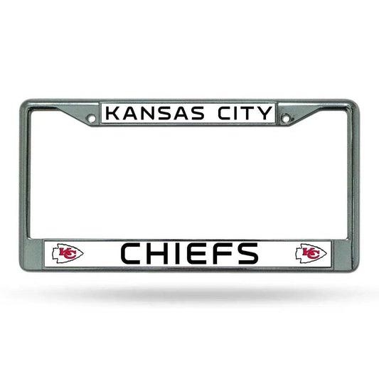  Kansas City Chiefs License Plate Frame Chrome -  ToylandEU™