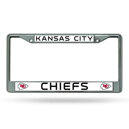  Kansas City Chiefs License Plate Frame Chrome -  ToylandEU™