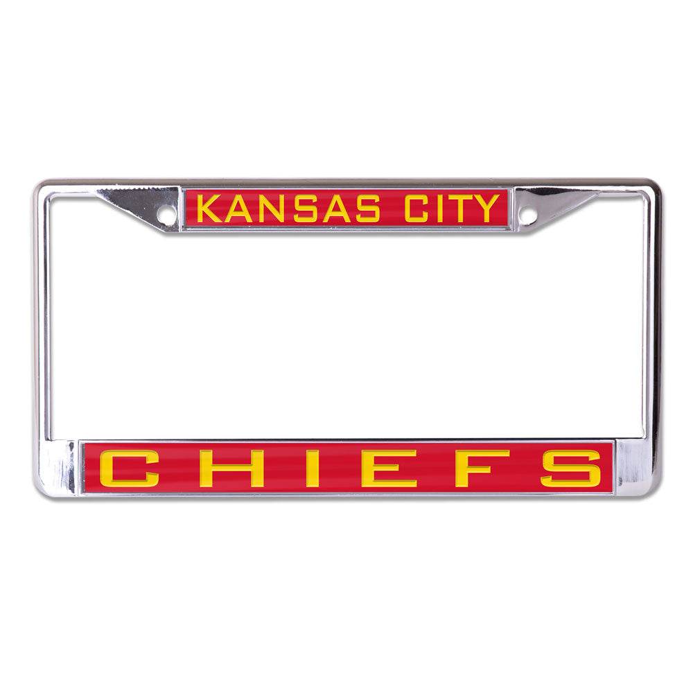 Kansas City Chiefs License Plate Frame Inlaid Special Order - ToylandEU