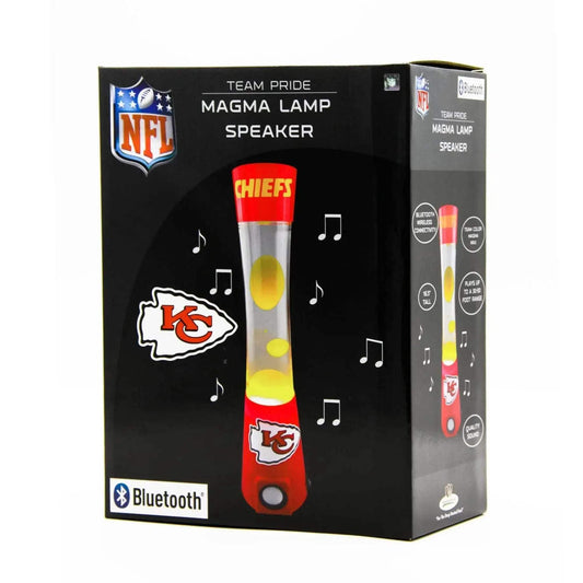  Kansas City Chiefs Magma Lamp Bluetooth Speaker Night Light -  ToylandEU™