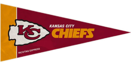 Kansas City Chiefs Mini Pennant Set Eight Pieces Display - ToylandEU
