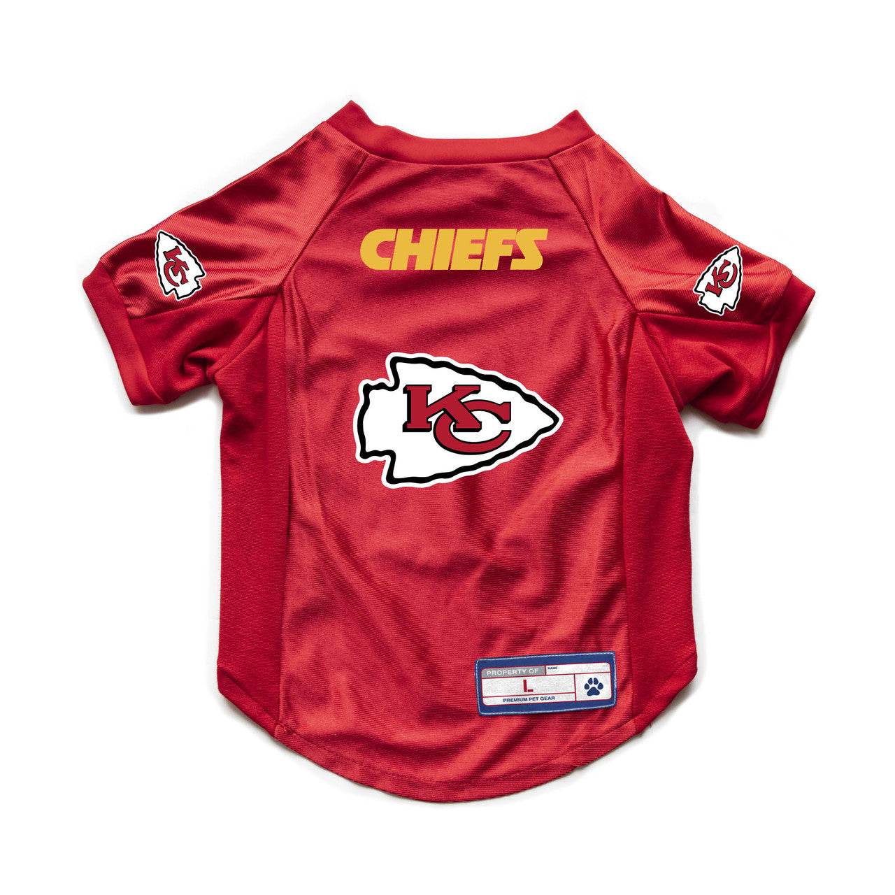 Kansas City Chiefs Pet Jersey Stretch Size XS For Dogs - ToylandEU