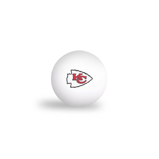 Kansas City Chiefs Ping Pong Balls 6 Pack Regulation Size - ToylandEU