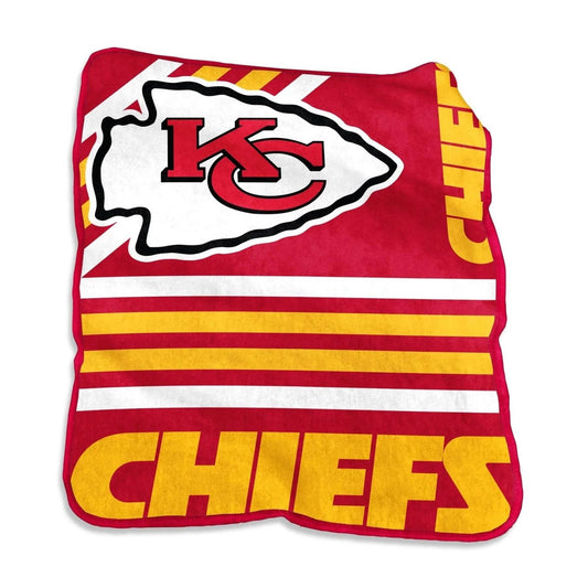 Kansas City Chiefs Raschel Throw Blanket 50x60 NFL Team - ToylandEU
