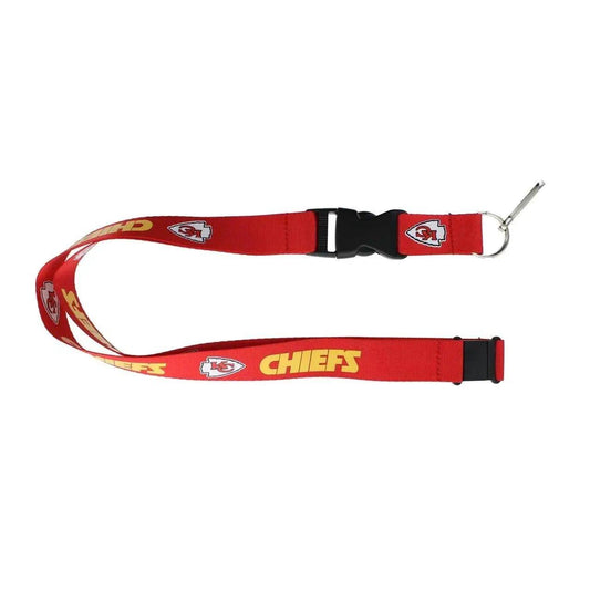  Kansas City Chiefs Red Lanyard With Breakaway Tab Buckle -  ToylandEU™
