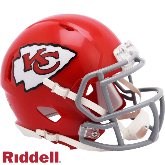  Kansas City Chiefs Riddell Mini Speed Helmet 1963 1973 -  ToylandEU™