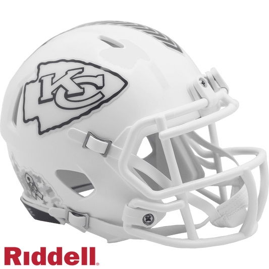 Kansas City Chiefs Riddell Mini Speed Helmet Salute 2024 - ToylandEU