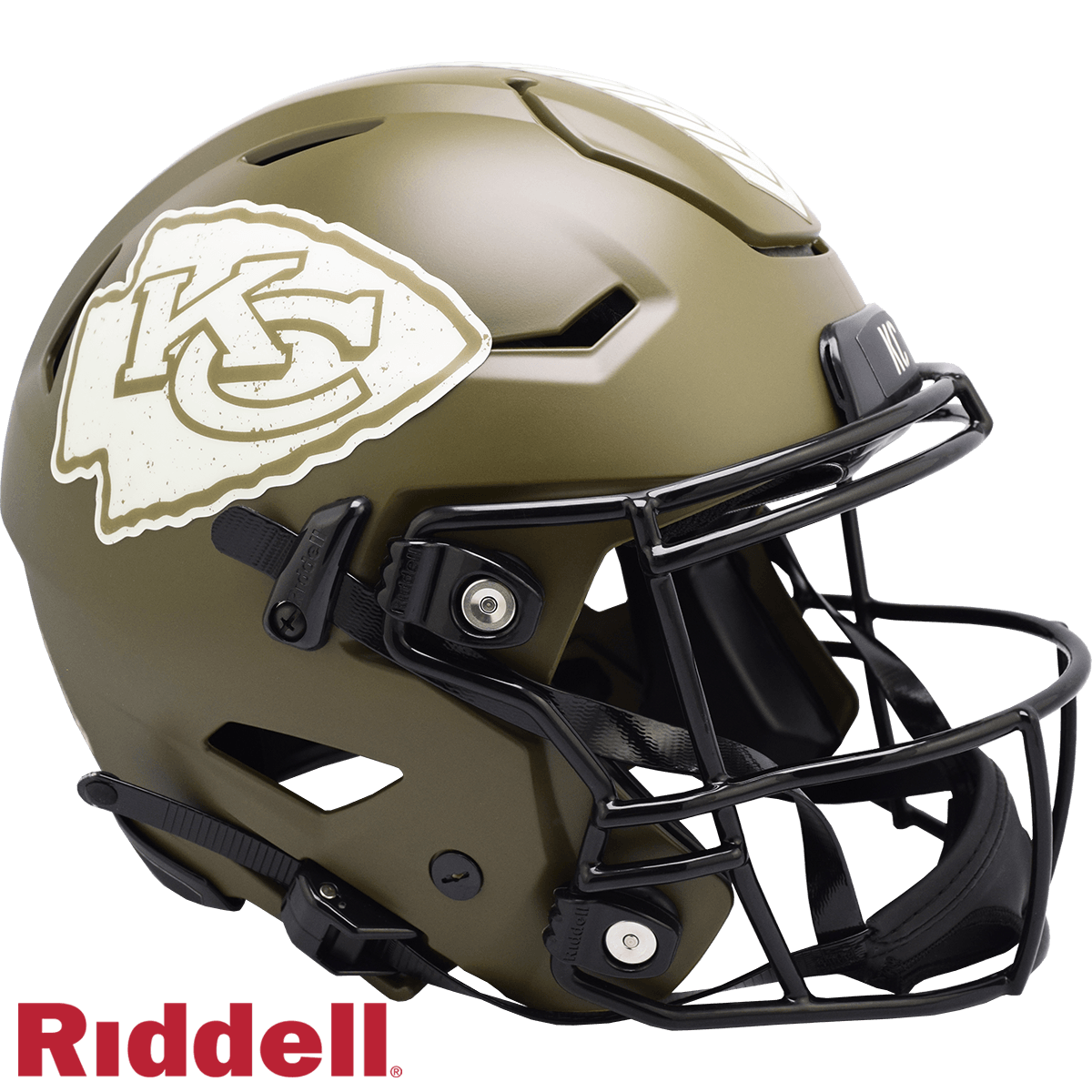 Kansas City Chiefs Riddell Salute To Service Helmet - ToylandEU