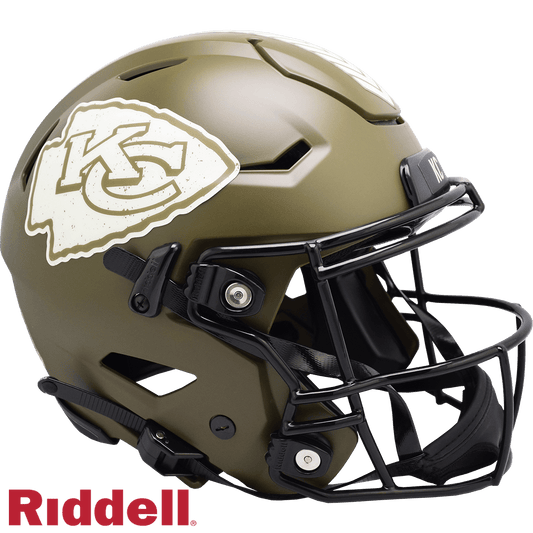 Kansas City Chiefs Riddell Salute To Service Helmet - ToylandEU