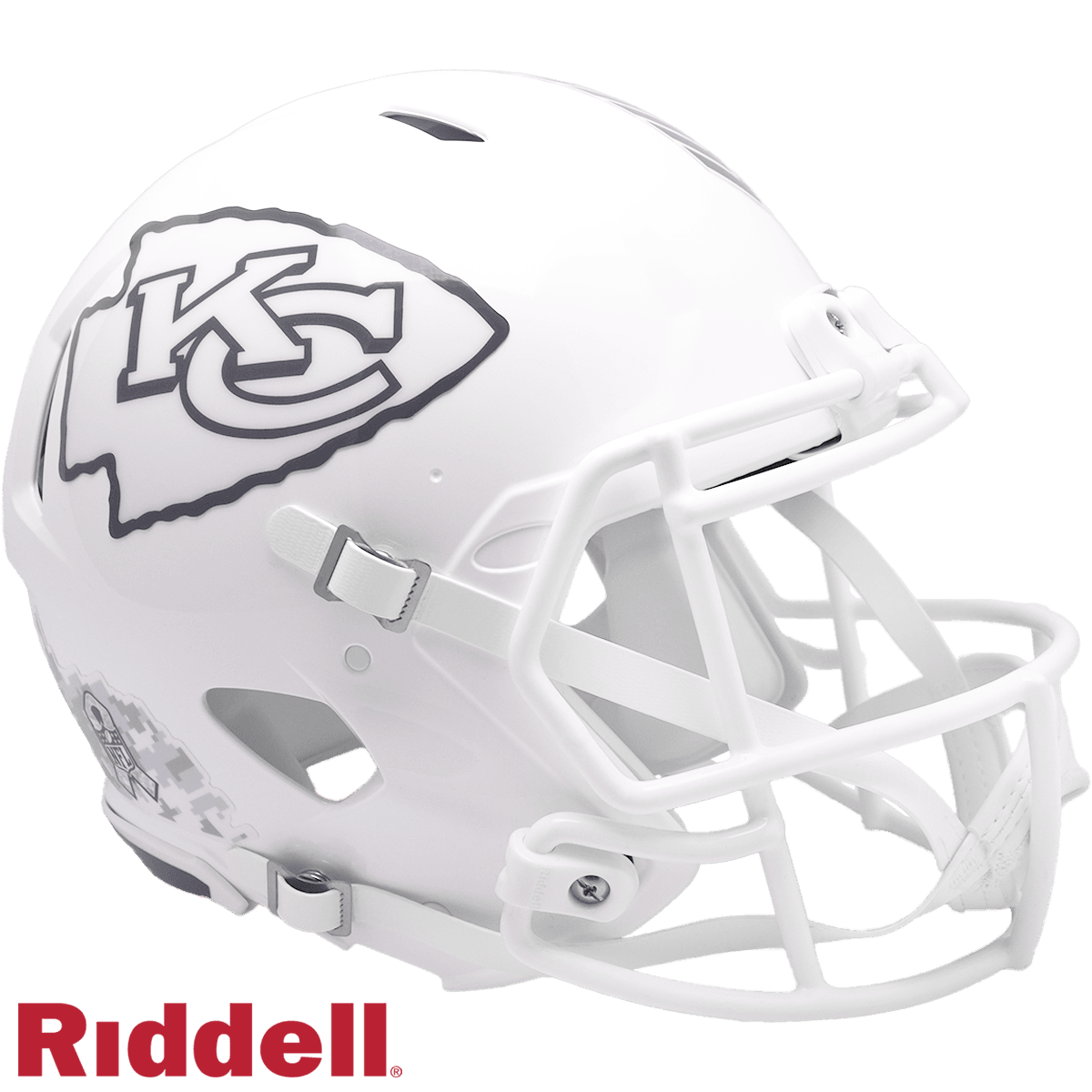 Kansas City Chiefs Salute to Service Riddell Helmet 2024 - ToylandEU
