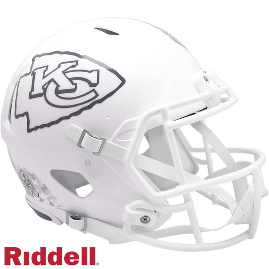 Kansas City Chiefs Salute to Service Riddell Helmet 2024 - ToylandEU