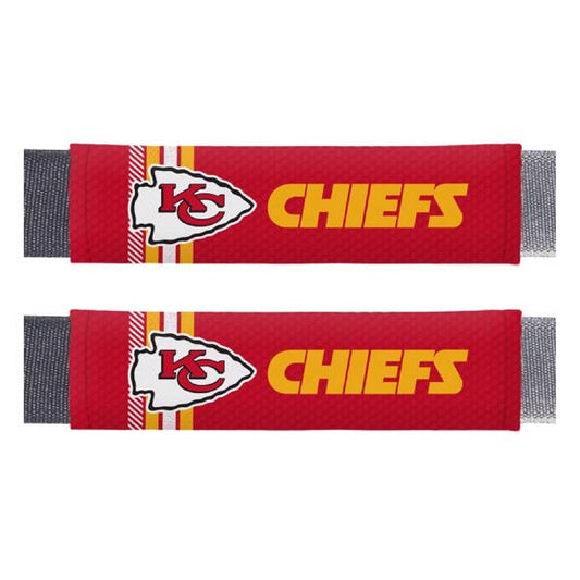 Kansas City Chiefs Seat Belt Pads Team Color 2 Pack - ToylandEU