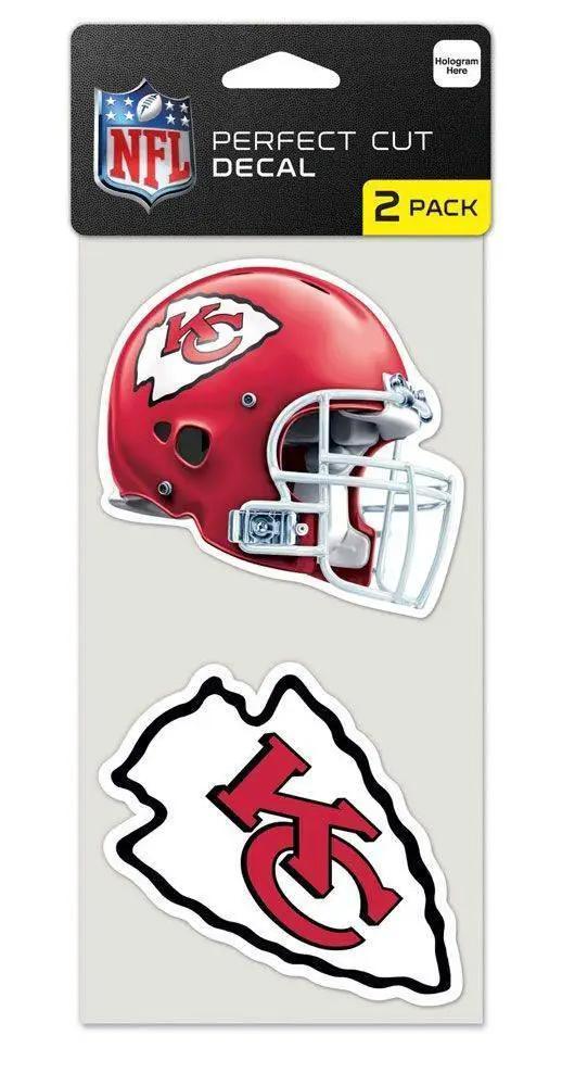  Kansas City Chiefs Set of 2 Die Cut Decals -  ToylandEU™
