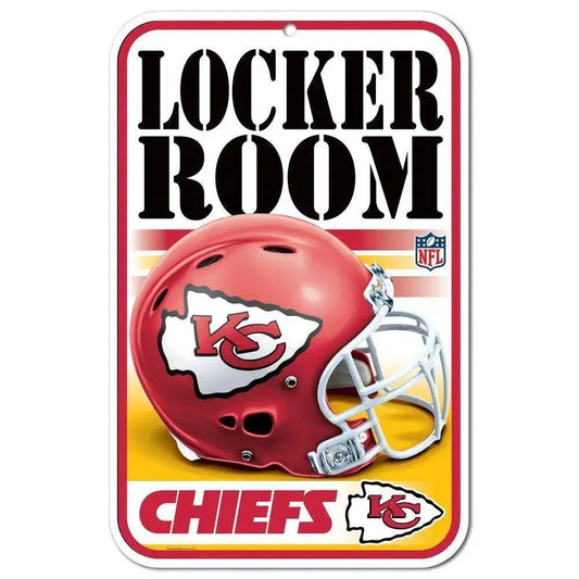  Kansas City Chiefs Sign 11x17 Plastic Locker Room Design -  ToylandEU™