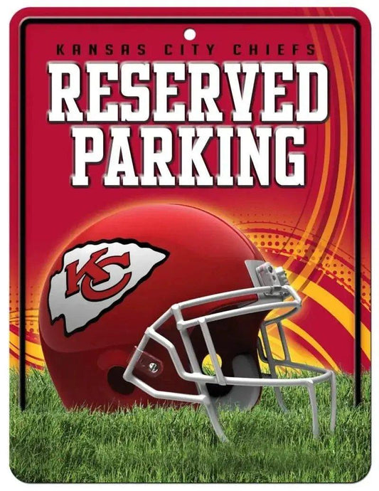  Kansas City Chiefs Sign Metal Parking -  ToylandEU™