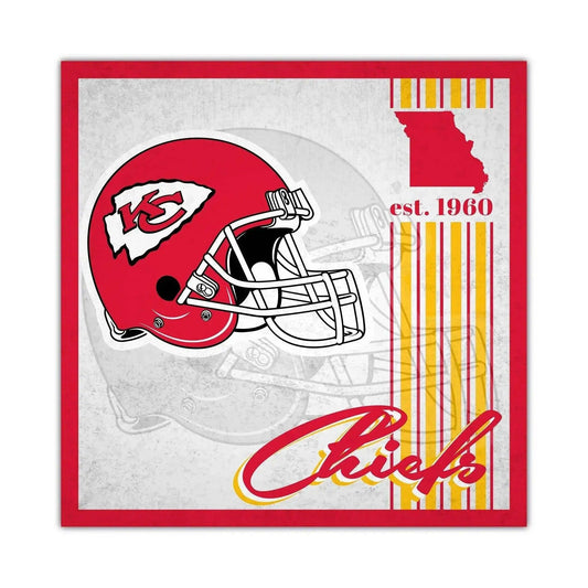  Kansas City Chiefs Sign Wood 10x10 Album Design Home Decor -  ToylandEU™
