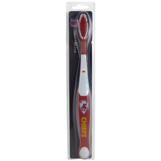 Kansas City Chiefs Toothbrush MVP Design with Soft Bristles - ToylandEU