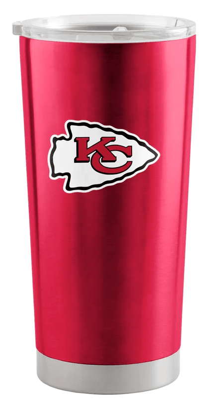 Kansas City Chiefs Travel Tumbler 20oz Stainless Steel - ToylandEU