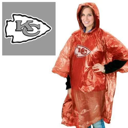  Kansas City Chiefs Ultra Rain Poncho One Size Fits Most -  ToylandEU™