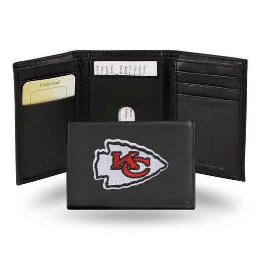  Kansas City Chiefs Wallet Trifold Leather Embroidered -  ToylandEU™
