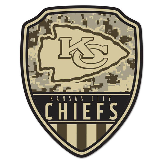 Kansas City Chiefs Wood Sign Shield 11x14 Indoor Decor - ToylandEU