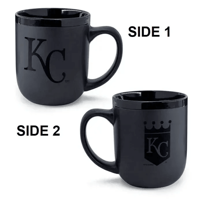  Kansas City Royals 17oz Matte Black Microwave Coffee Mug -  ToylandEU™